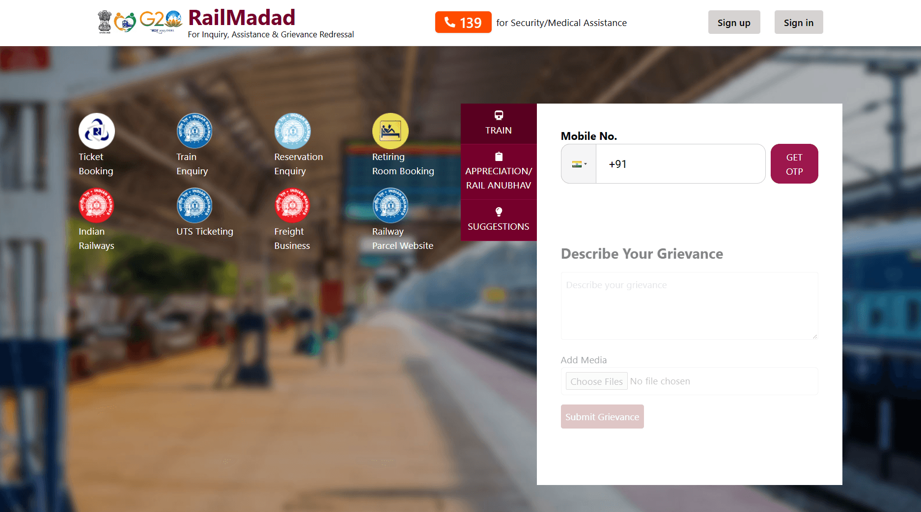 RailMadad AI